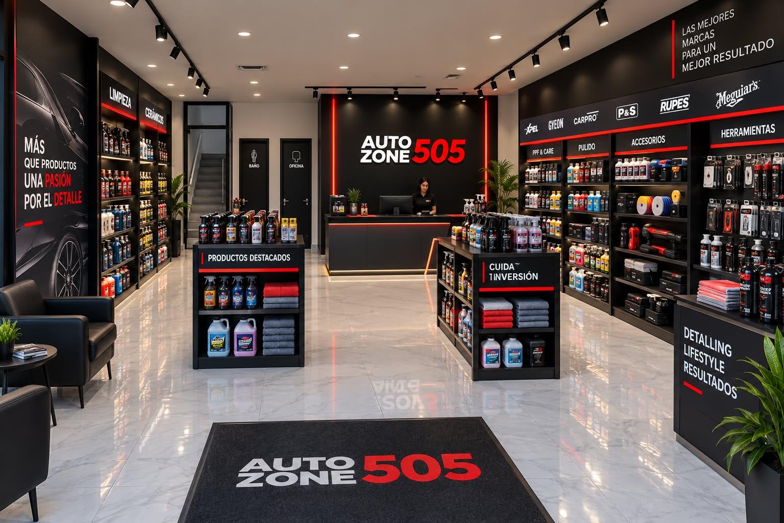 Tienda Autozone 505 en Managua